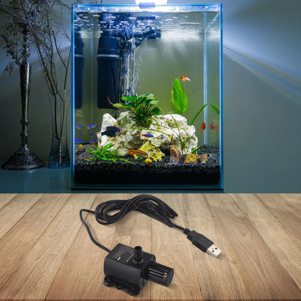 Compact USB Brushless Water Pump with Filter for Various Applications