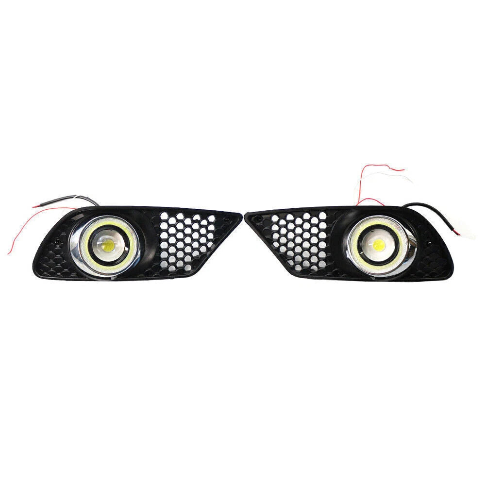 Fog Light Grill Pair for Mercedes C-Class W204 (2008–2010)