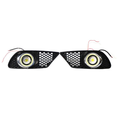 Fog Light Grill Pair for Mercedes C-Class W204 (2008–2010)