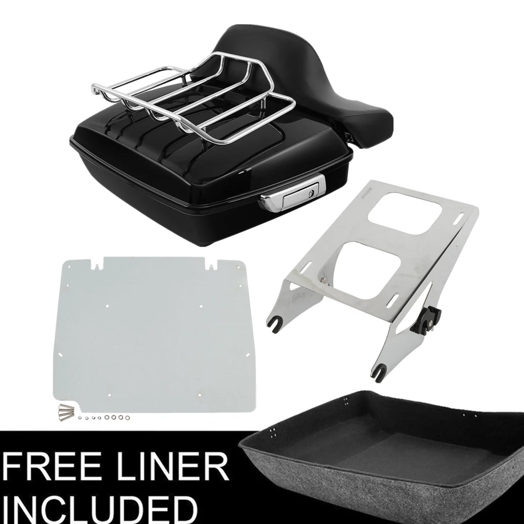 Trunk Mount Rack Pad Base Plate for Harley Touring Road Glide (2014–2026)