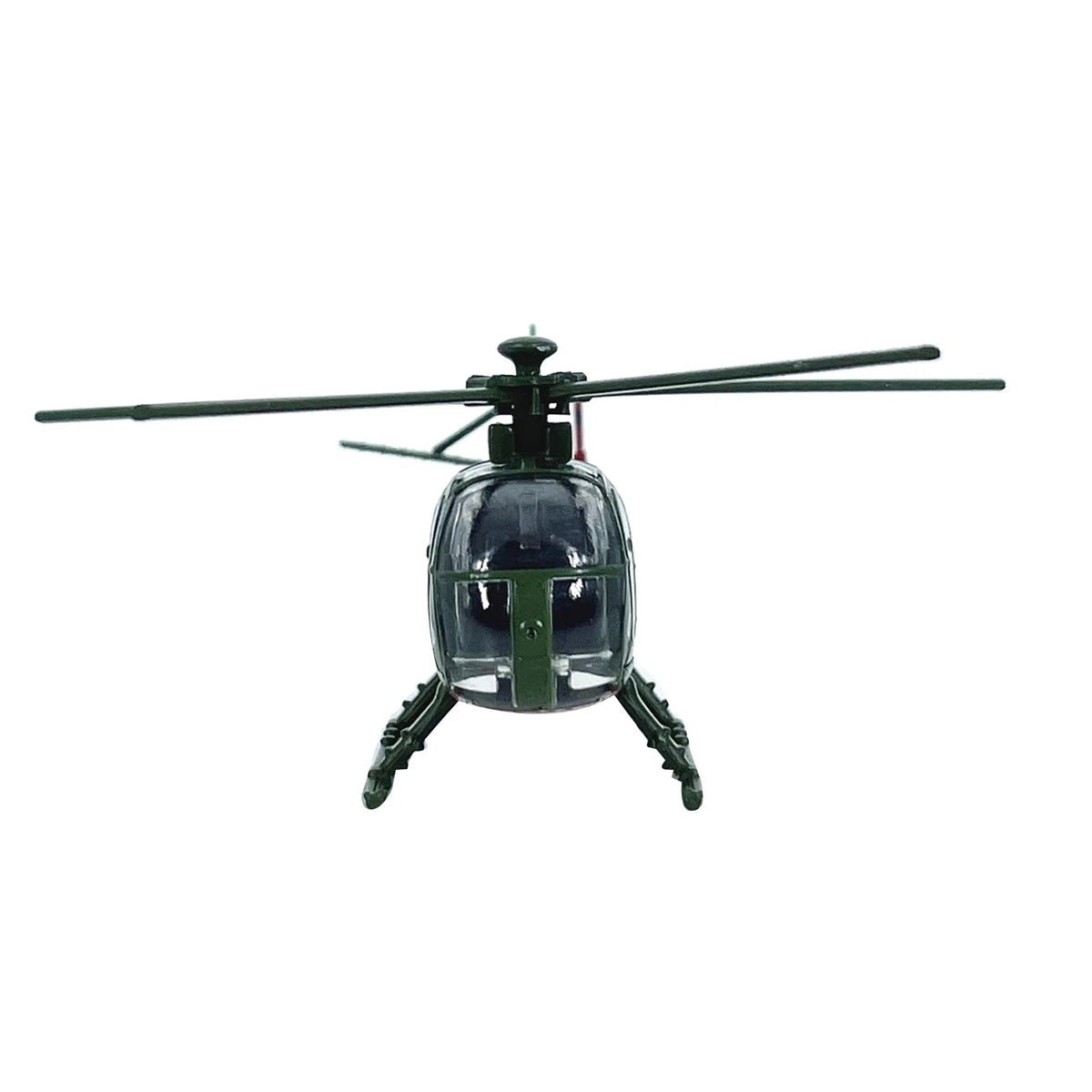 1/100 Scale Alloy US Army OH-6A Cayuse Helicopter Model