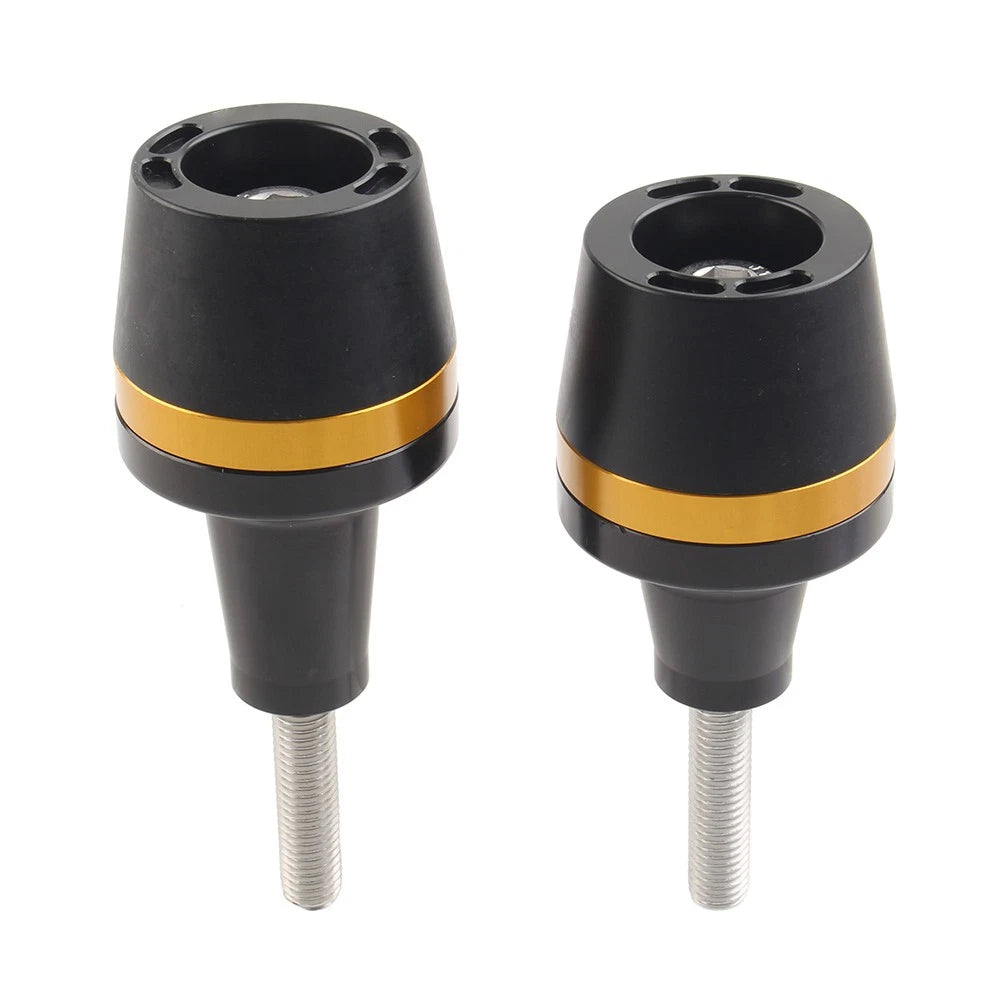 2X Frame Sliders Crash Protector for Yamaha Suzuki Honda Kawasaki (Universal) Gold