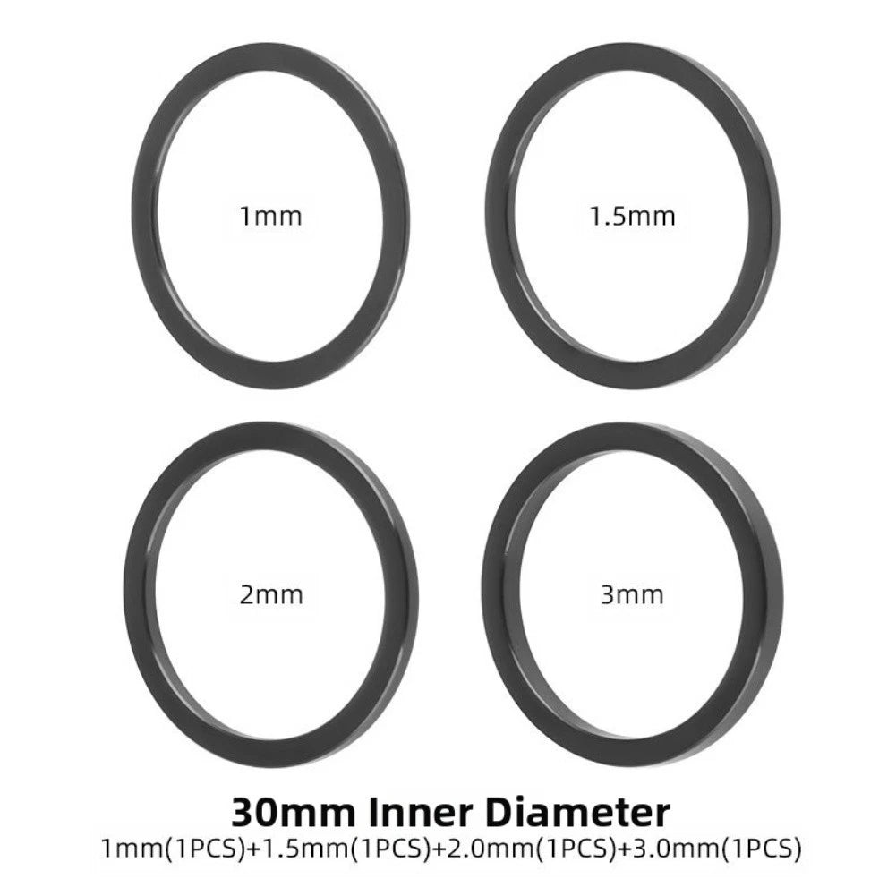 Aluminum Hollow Crankshaft Washer for BB86 91 PF30 BB30 Axles