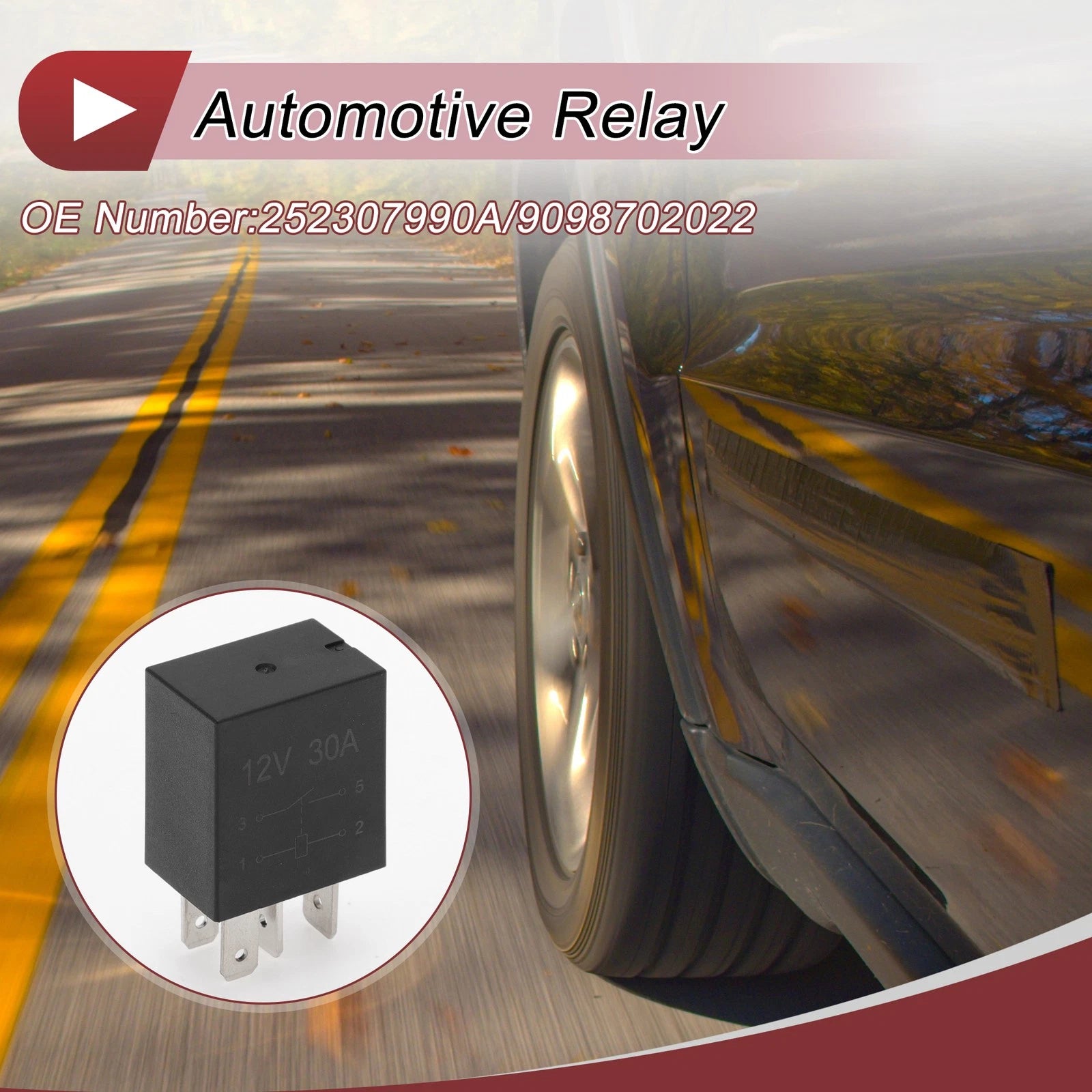 Multi-Purpose Relay 4 Pins Replacement for Cadillac DeVille (1995–1996)