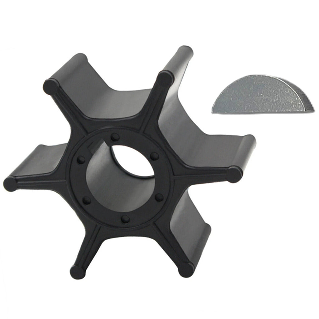 Water Pump Impeller with Key for Suzuki 2-Stroke 8/9.9 HP Outboard (17461-92D02)
