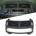 Front Center Outlet Panel Cover for Mercedes E Class W211 (2003–2009) Black