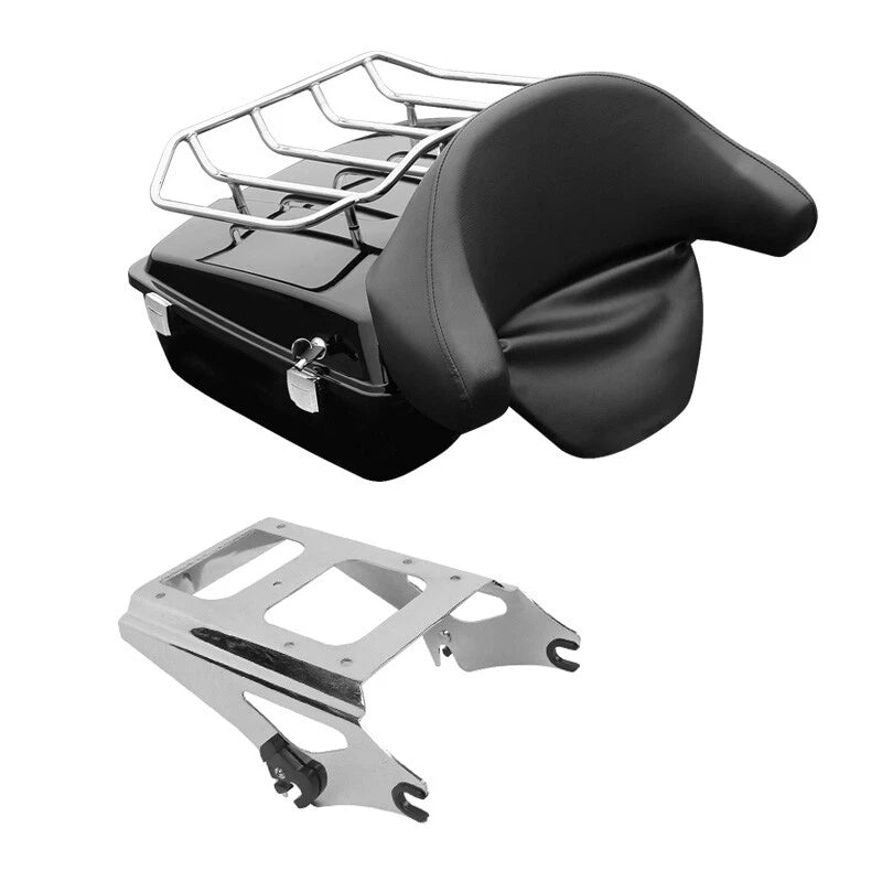 Trunk Backrest Top Rack Mount for Harley Touring (2009–2013)