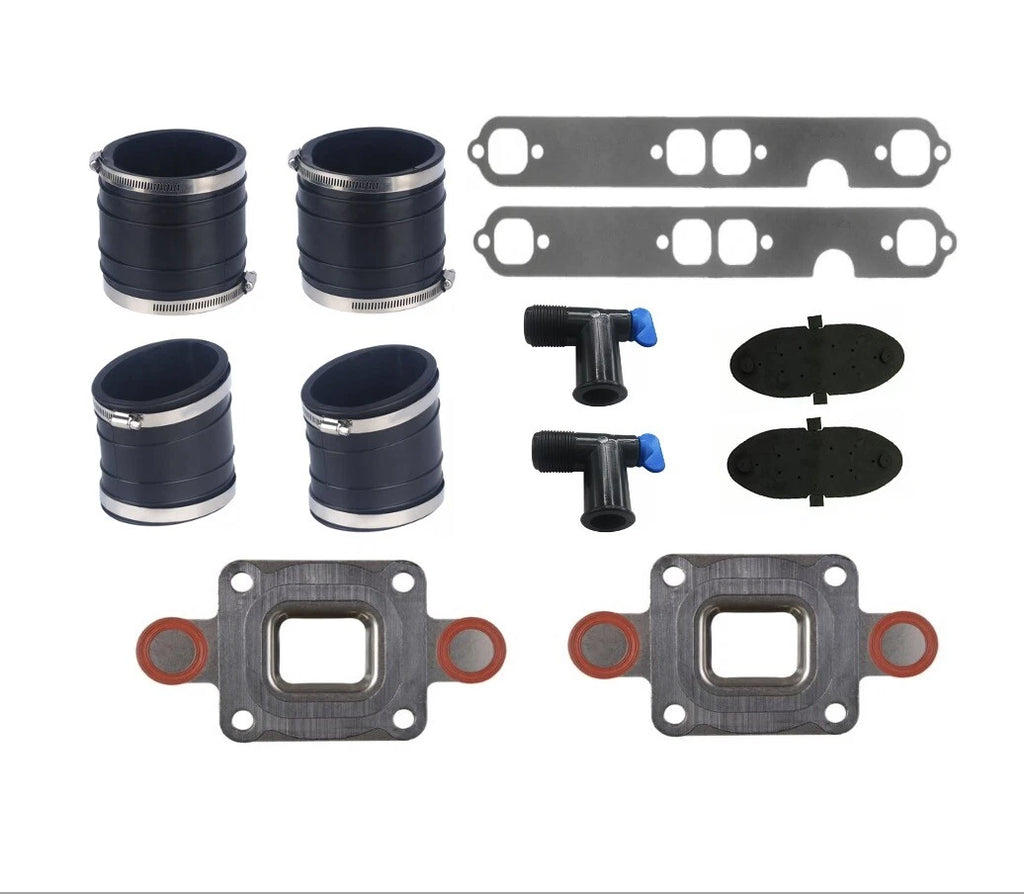 Exhaust Bellow Gasket Kit for MerCruiser GM V8 (Closed Cooling 27-864549A1)