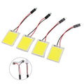 12V 4W 24SMD COB LED Dome Panel Light Bulb for Universal Fit