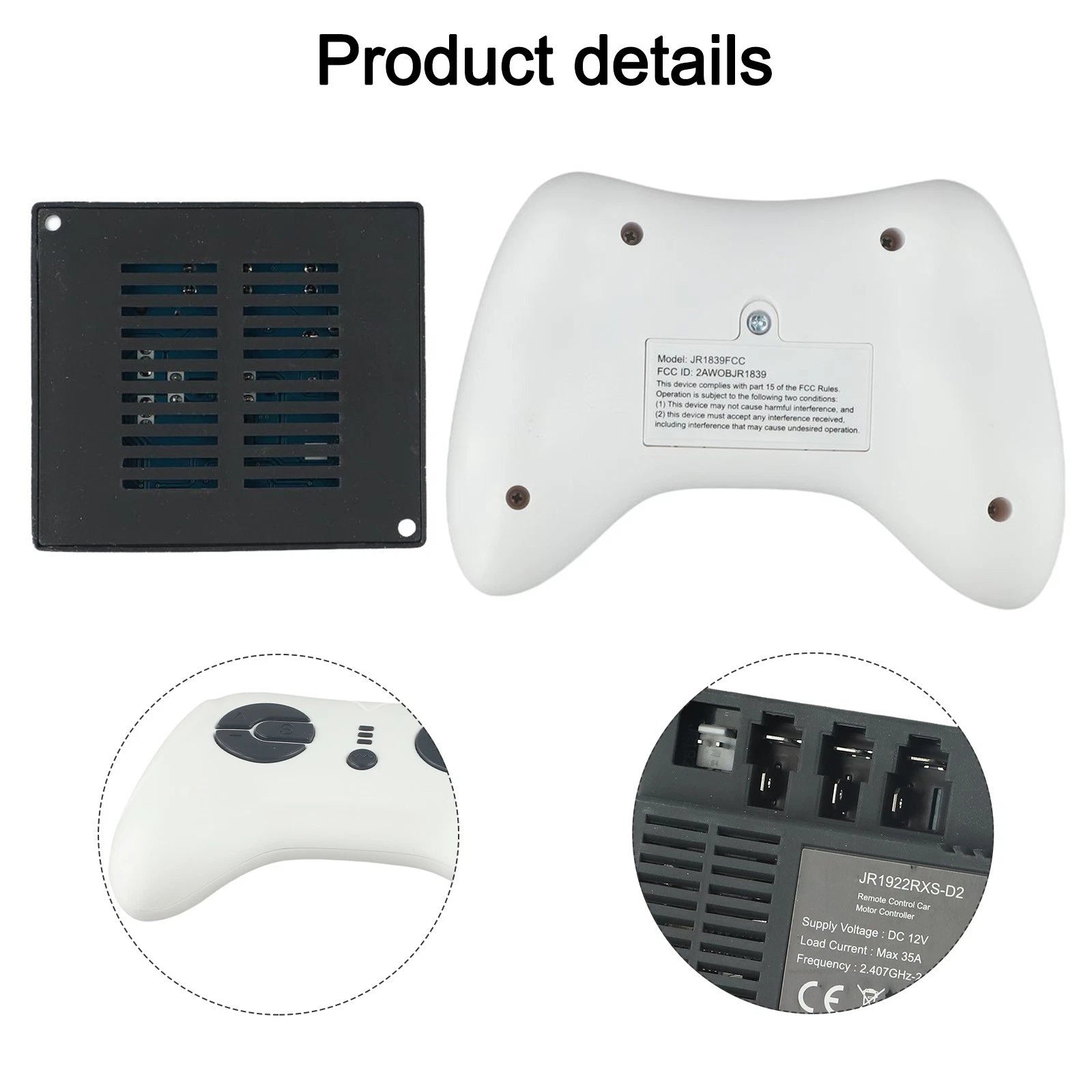 Remote Control Instructions for Children's Electric Toy Car