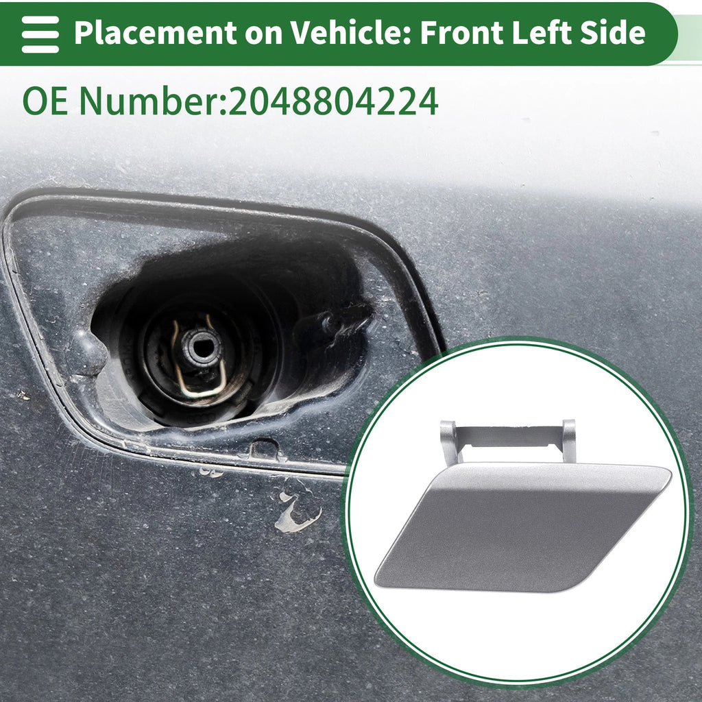 Front Left Headlight Washer Nozzle Cover Cap for Mercedes-Benz (2015–2021)