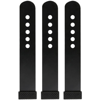 3pcs Rubber Band Strap for Fishing Rods - Anti Slip Waterproof