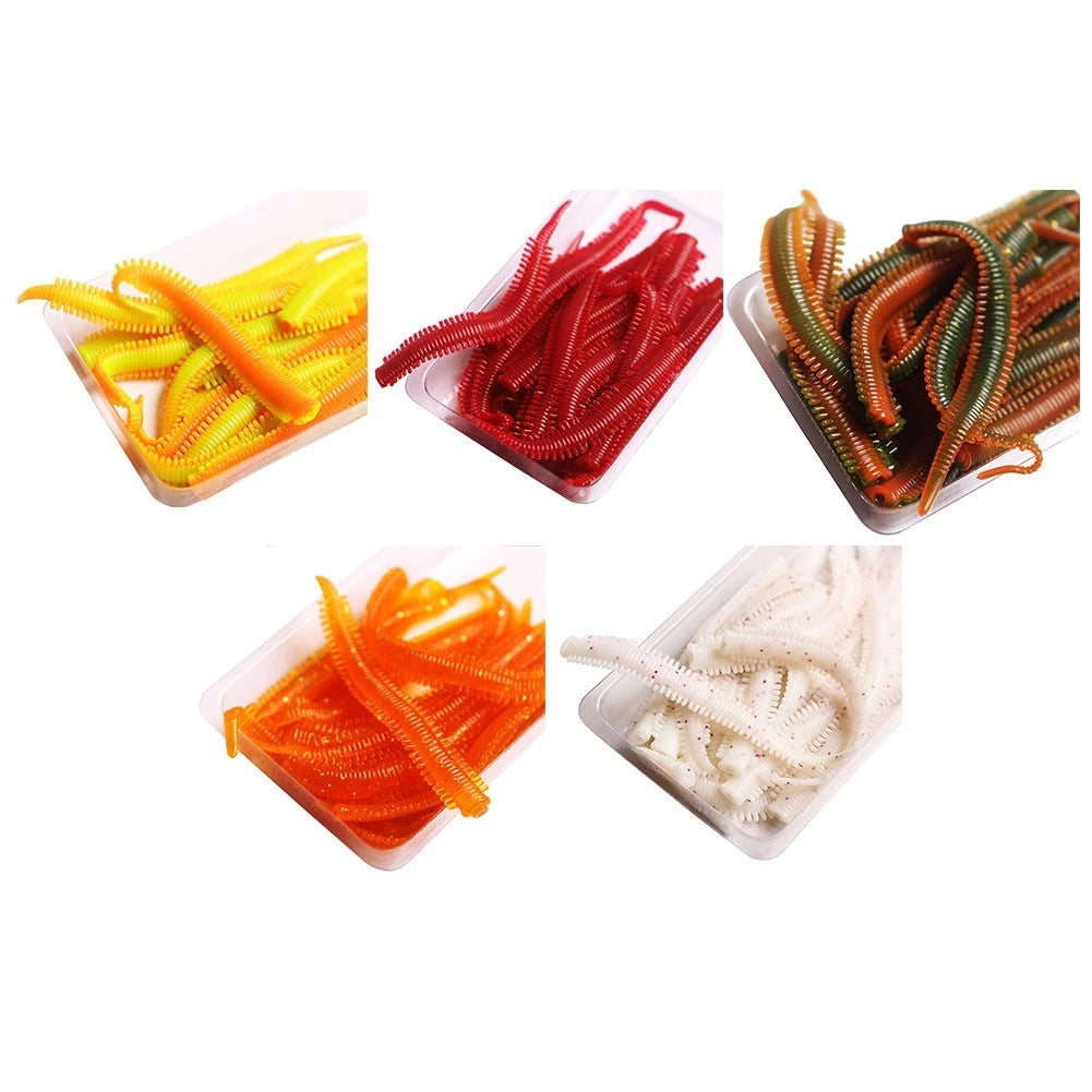 Silkworm Fishing Lure for Versatile Bait Craftsmanship