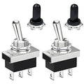 2X 12V 25A SPDT Toggle Switch for Universal Applications