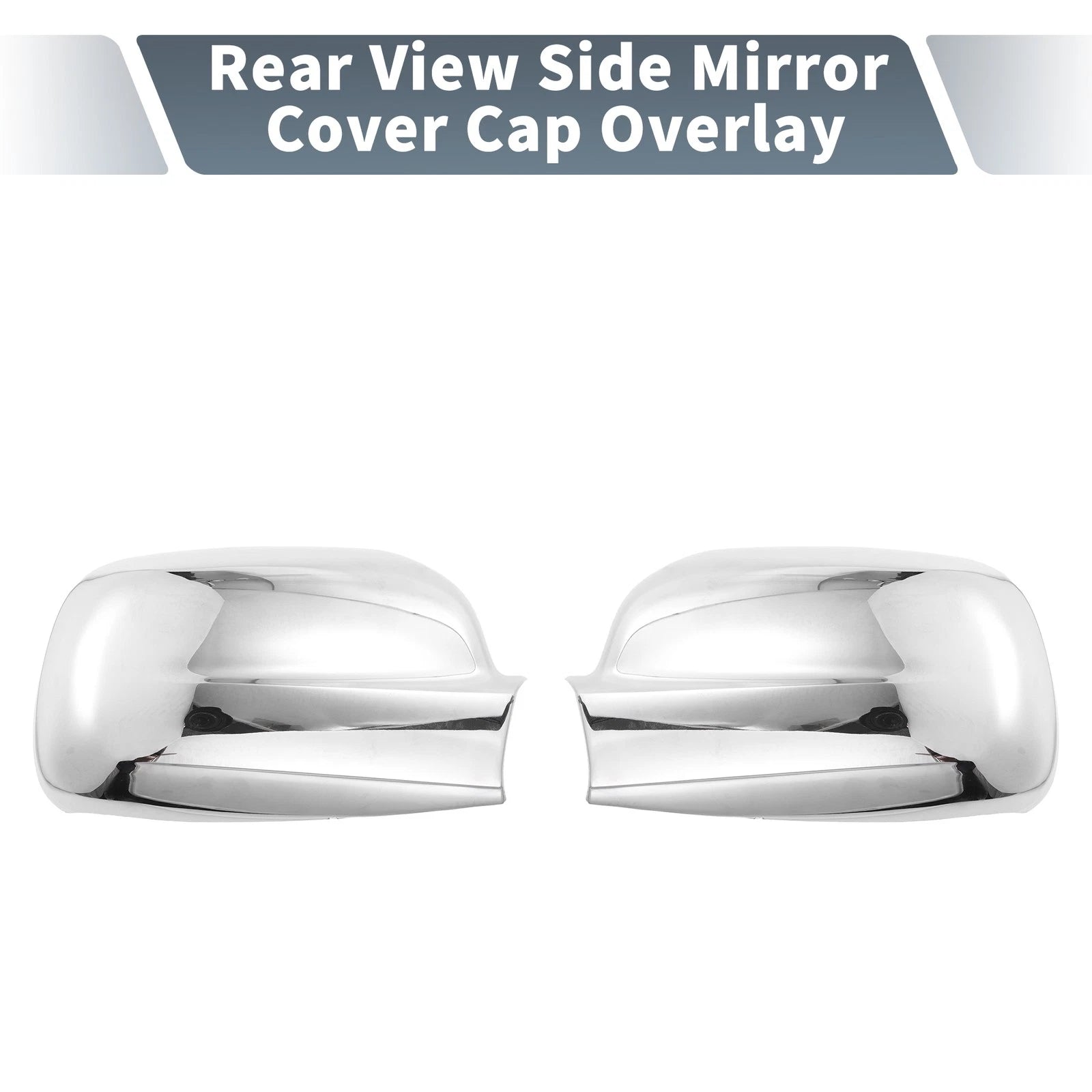 Rearview Mirror Cover Overlay Chrome Plated for Honda CR-V (2002–2006)