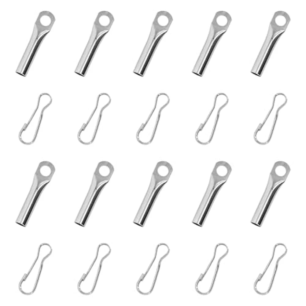 10pcs Trailer Tarp Fastener Kit for 8mm Rope