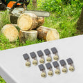 Carbon Brush Set for Drill Chain Saw 6x12x17mm (12pcs Pack)