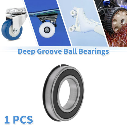 Deep Groove Ball Bearing 55x100x21mm for Scooter Skateboard (1Pc)