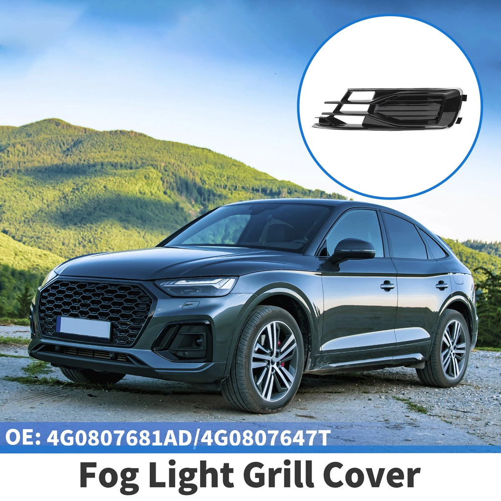 Front Left Fog Light Grill Replacement for Audi A6 C7 (2014–2018)