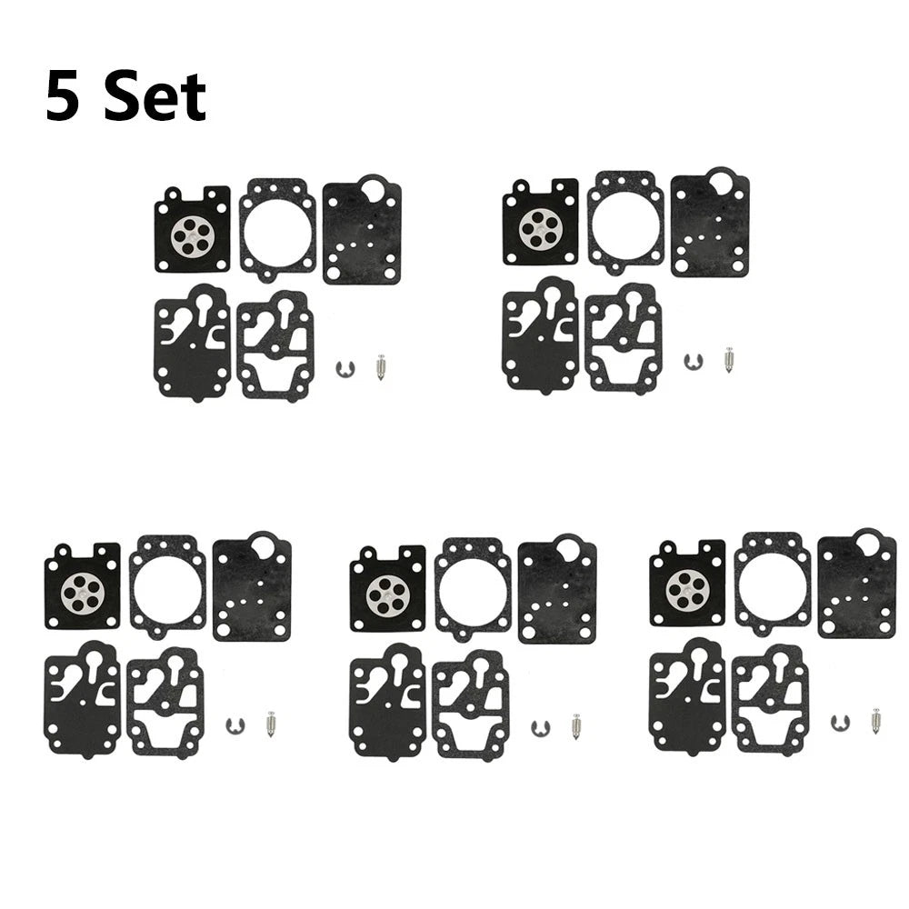 Set of 5 Carburetor Gasket Kit for ECHO CS-550P PB-500 PB-500H (Walbro K10-WLA)