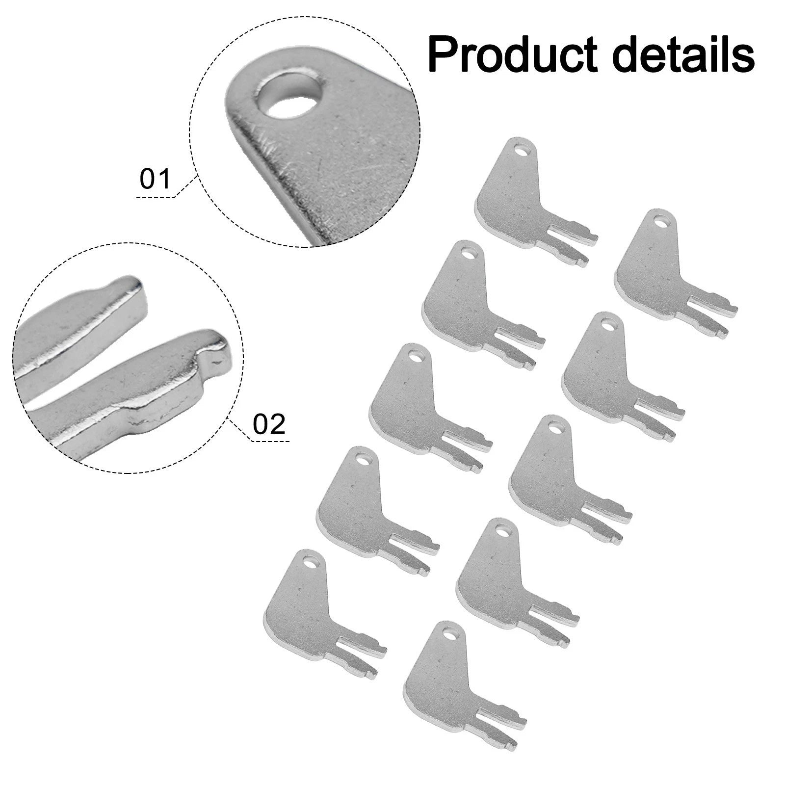 Battery Disconnect Key for CAT Smooth Ignition (8H5306)