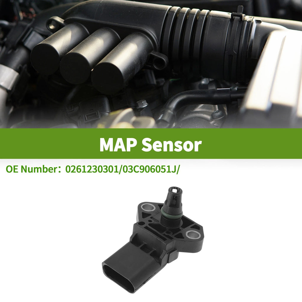 Manifold Absolute Pressure MAP Sensor Replacement for Volkswagen Golf Plus (2005–2014)