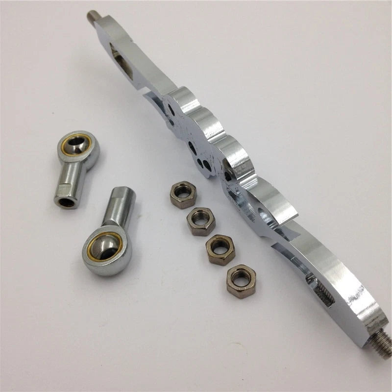 Chrome Skull Shift Linkage for Harley Davidson Softail (FXDWG, FLHR, FLHT, FLT)