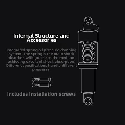 Rear Shock Absorber for Off-Road Bicycle (No Specific Years)