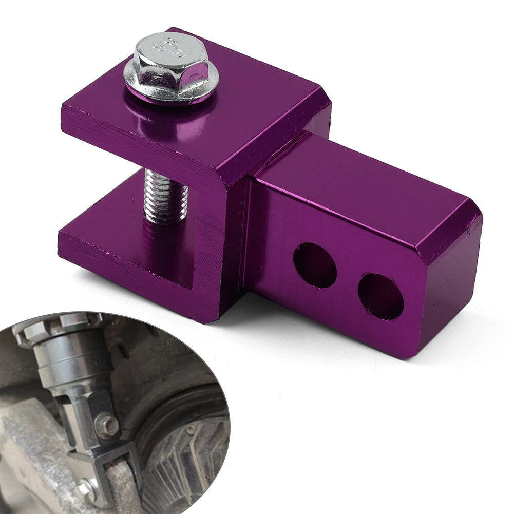 8MM Motorcycle Height Extension Shock Absorber Riser Suspension Purple