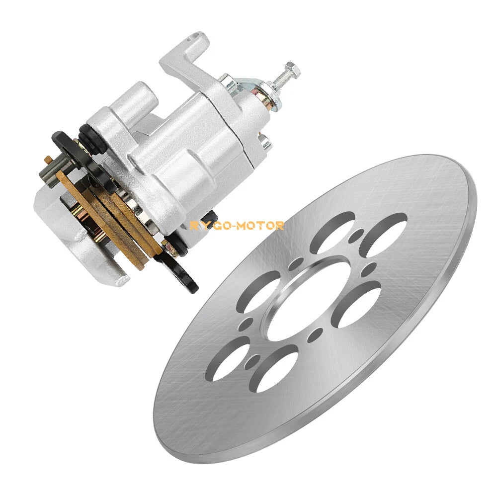 Rear Brake Caliper & Disc Rotor for Yamaha Rhino 450 660 (2004–2009)