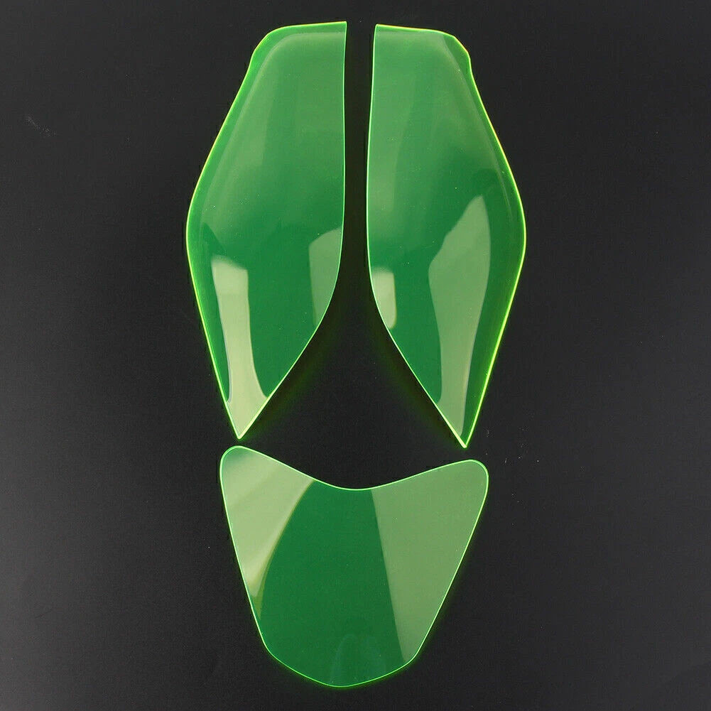 Front Headlight Guard Shield Lens Cover for Aprilia RSV4 (2011–2014) Green
