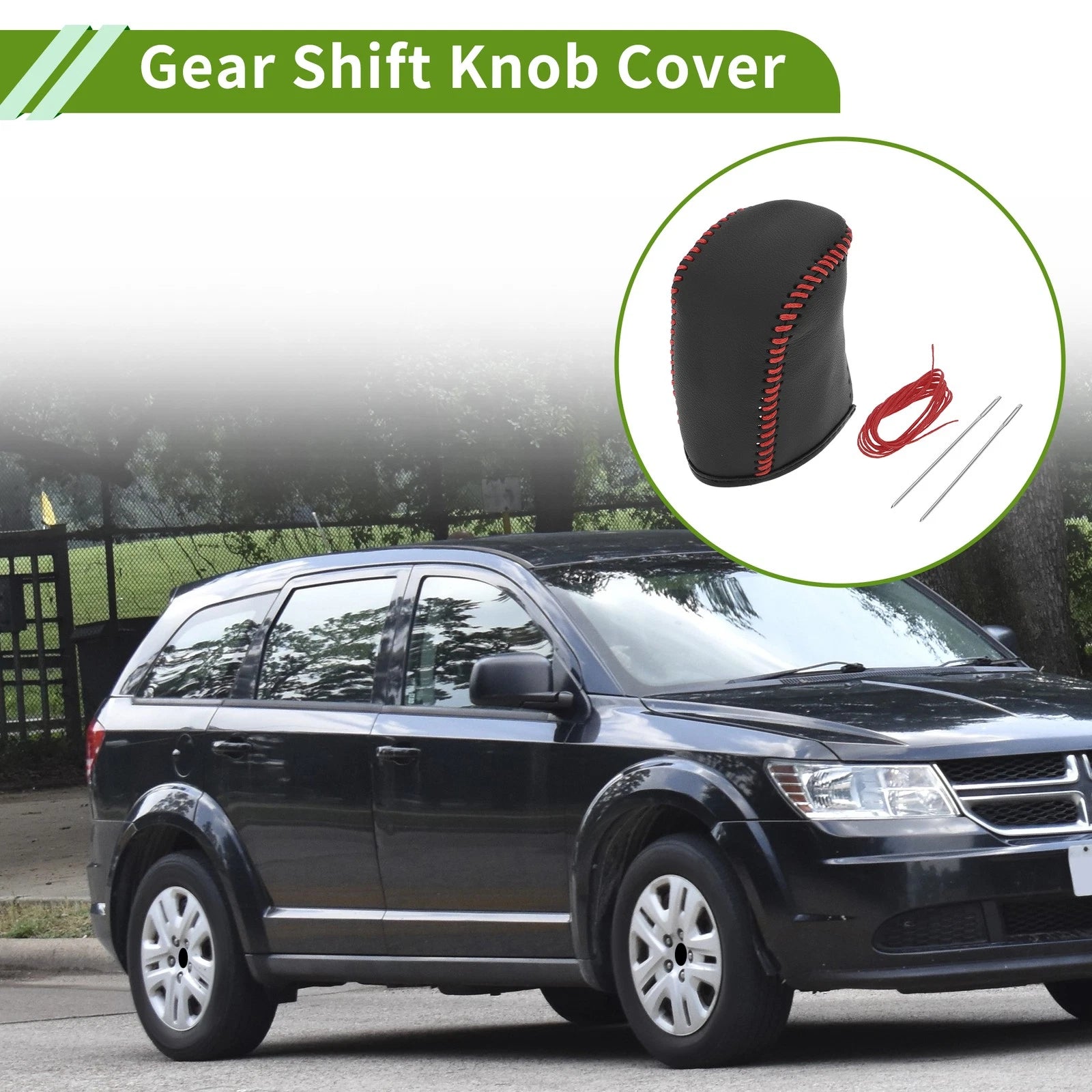 Gear Shift Knob Cover Replacement for Dodge Journey (2011–2020)