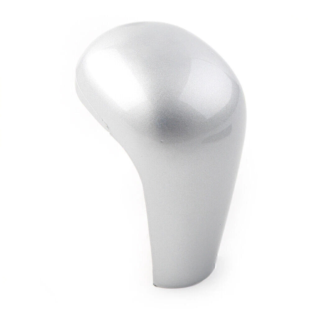 Silver Console Gear Shift Knob Cover Trim for Mazda 3 Axela (2020–2021) GZ