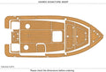 EVA Pads for Haines Signature 485SF Cockpit Swim Platform (2010–2023)