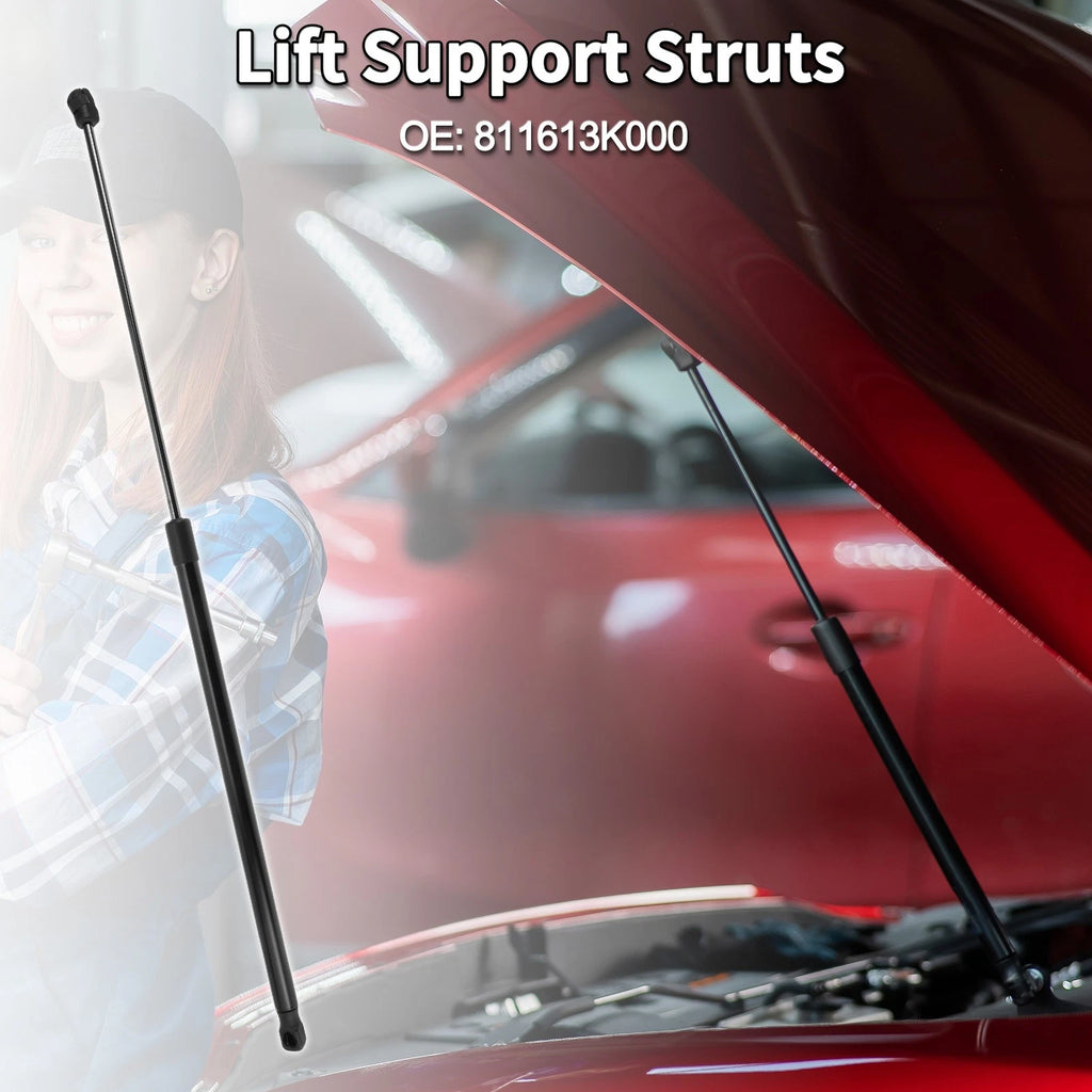 Front Hood Lift Supports Struts Replacement for Hyundai Sonata Sedan (2006–2010)