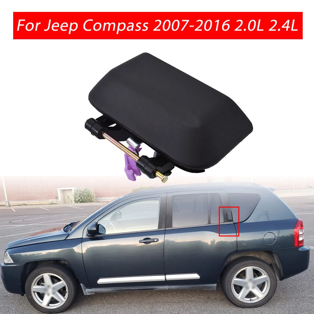 Rear Passenger Side Door Handle for Jeep Compass (2007–2016) Black