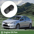 Engine Oil Pan Replacement for Hyundai Accent (1994–2000) Iron Black