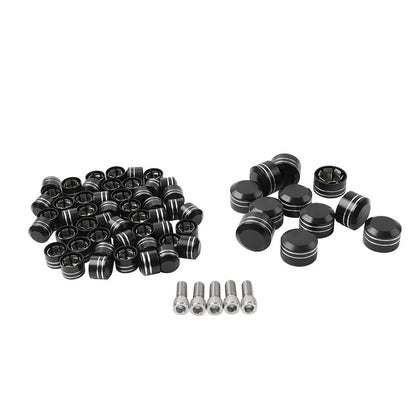 Engine Topper Screw Bolt Cap Cover Kit for Harley Twin Cam Softail (2007–2017)