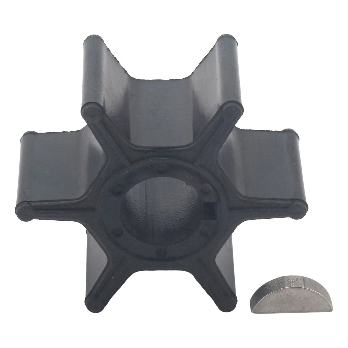Water Pump Impeller & Key for Suzuki DT 8 9.9 HP (2 Stroke, 17461-92D00)