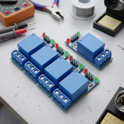 5pcs Single Channel Relay Module Board Shield for Automotive Applications