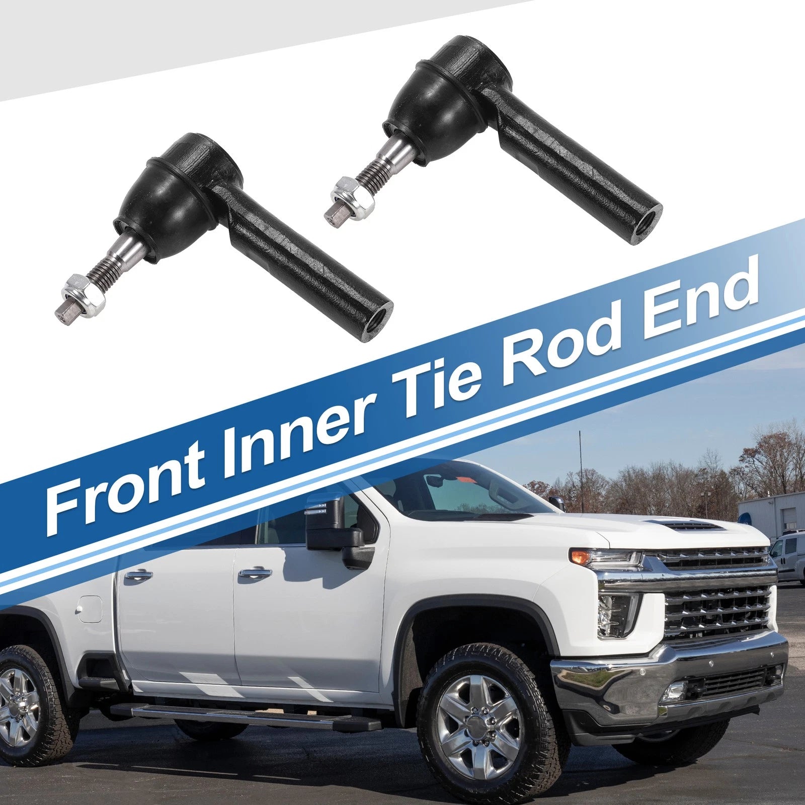 2pcs Front Outer Tie Rod End Links Replacement for Chevrolet Camaro (2012–2015)