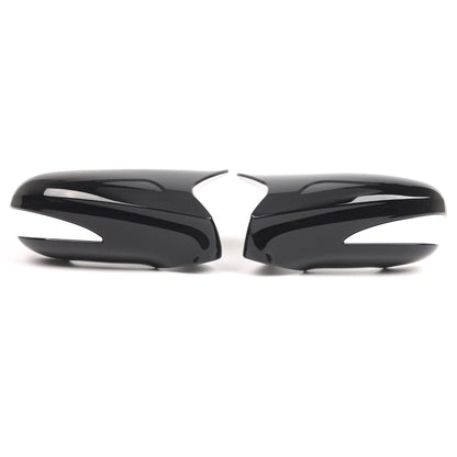 Pair Gloss Black Side Mirror Cap Covers for Lexus LS460 LS600h (2009–2012)