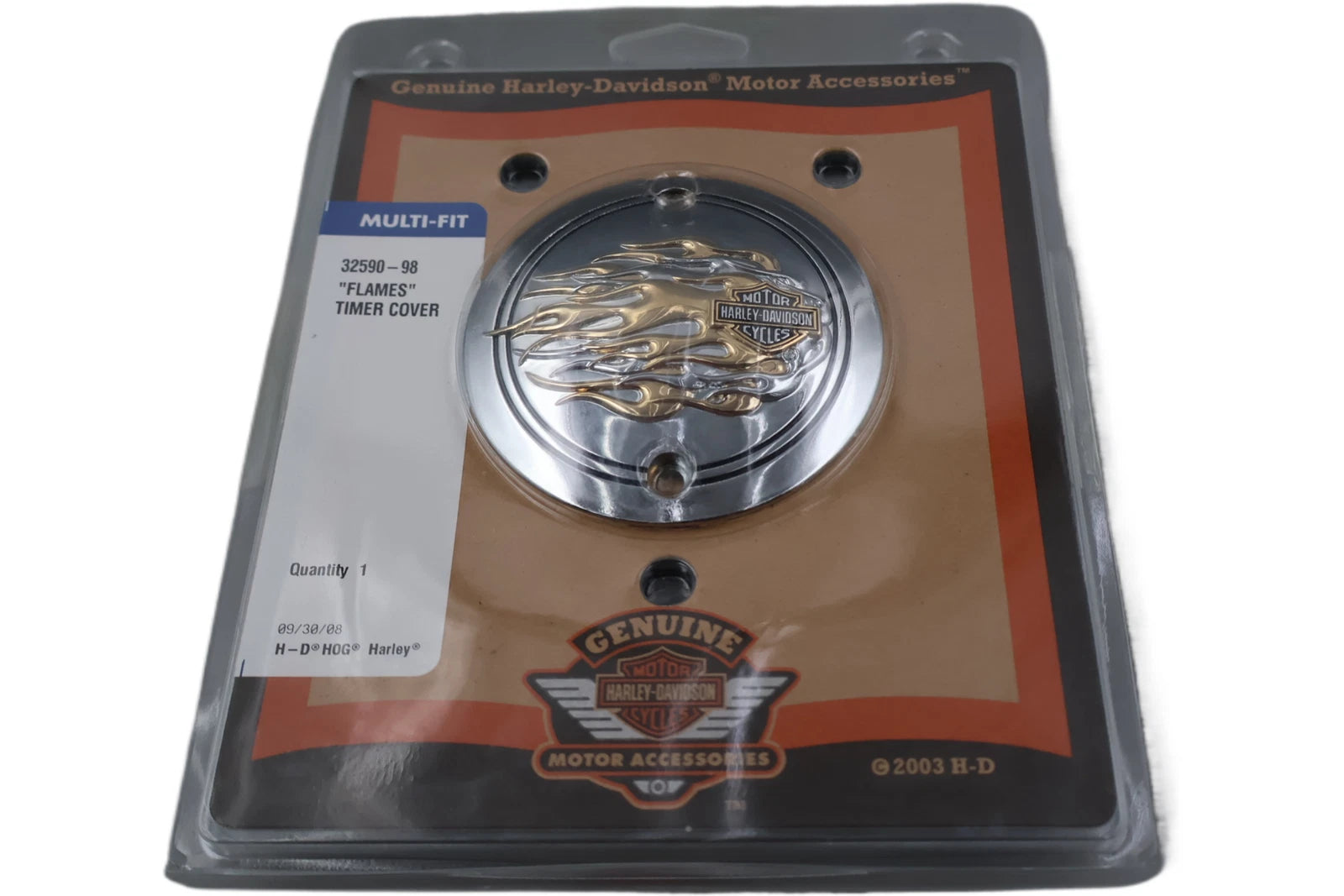 OEM Vertical Timer Points Cover for Harley-Davidson (1970–1999) 32590-98
