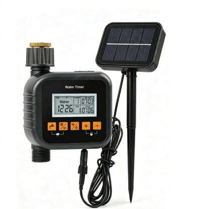 Rain Delay Solar Watering Timer for Garden Hose