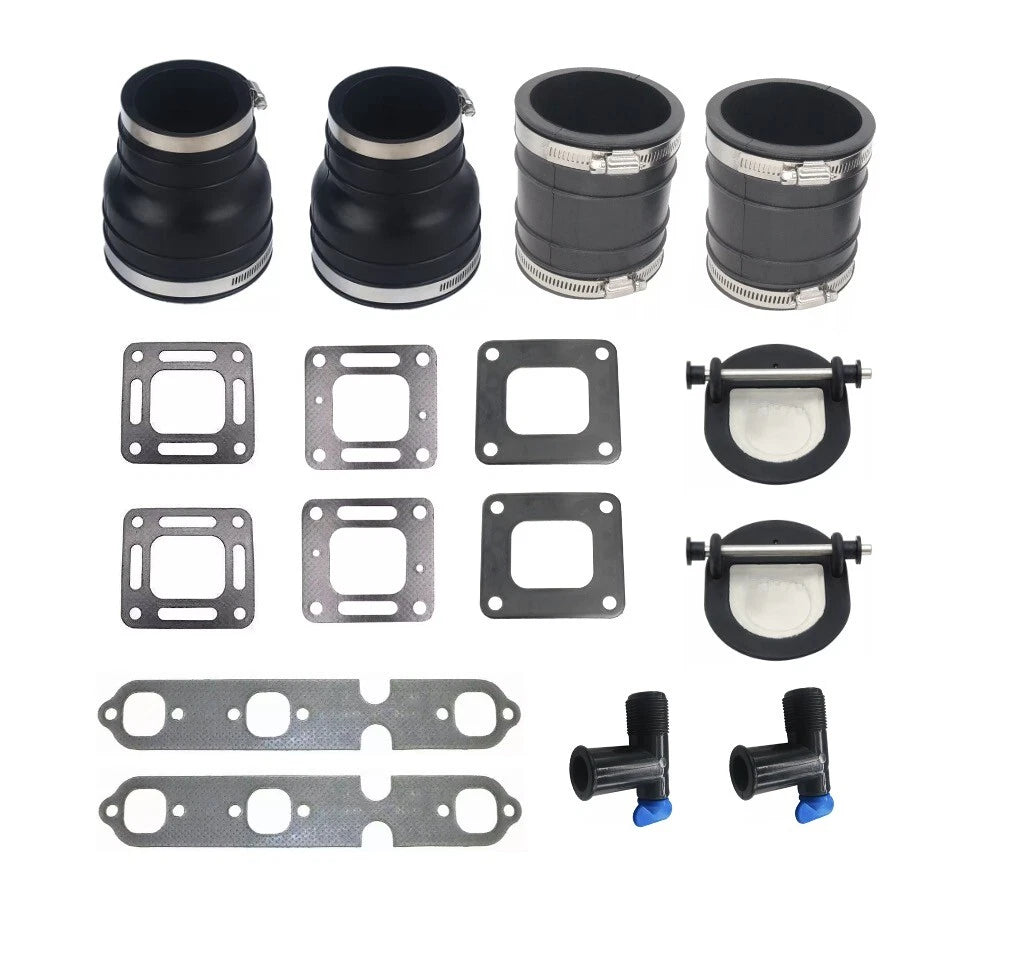3" Exhaust Bellow Kit & Gasket for MerCruiser V6 (175, 205) (70981A3, 99370A2, 27-99757)