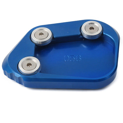 1pc Kickstand Side Stand Enlarger Plate for Honda CBR250RR (2017–2018) Blue