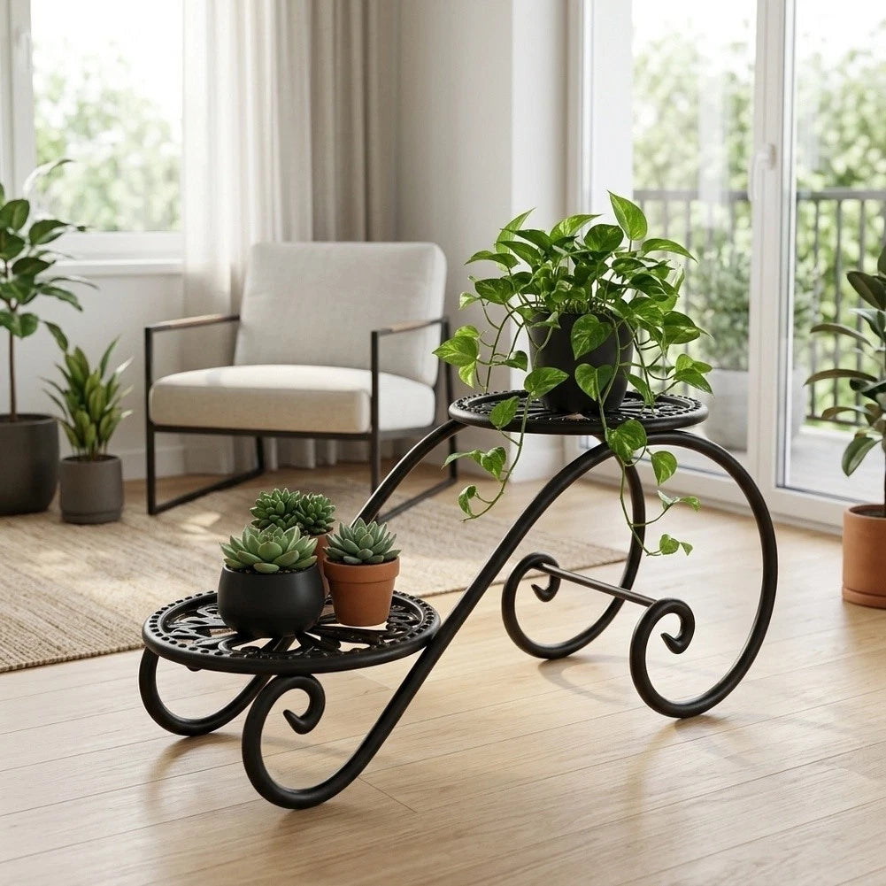 2 Tier Plant Stand for Indoor Plants
