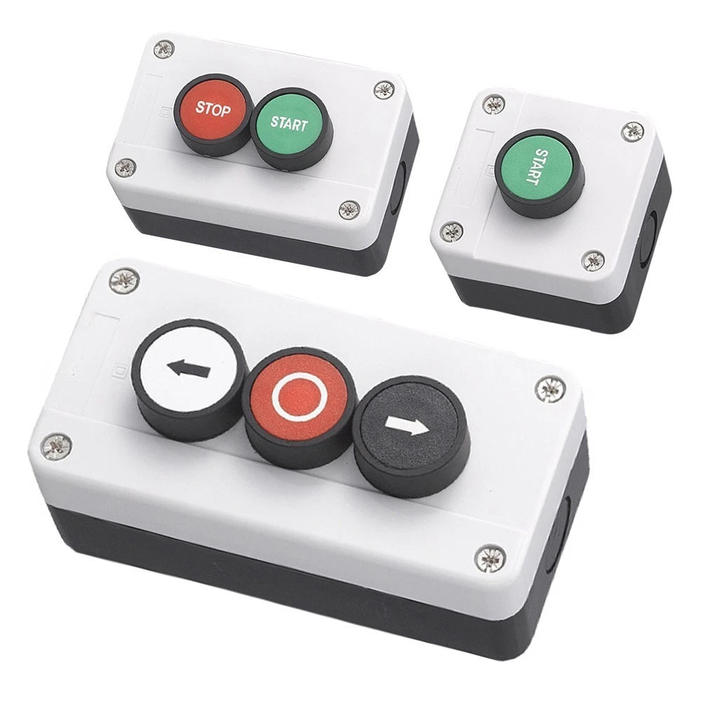 Waterproof Pushbutton Control Box for Electronic DIY Equipment