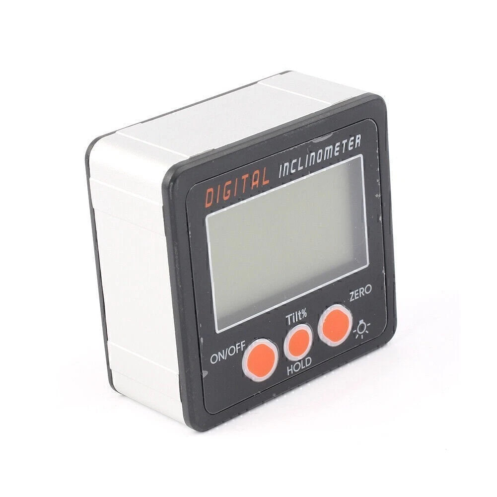 4x Digital Inclinometer Level Protractor Angle Finder with Magnet