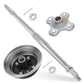 Rear Axle Shaft & Brake Drum for Yamaha Big Bear 350 YFM350FW (1997–1999)